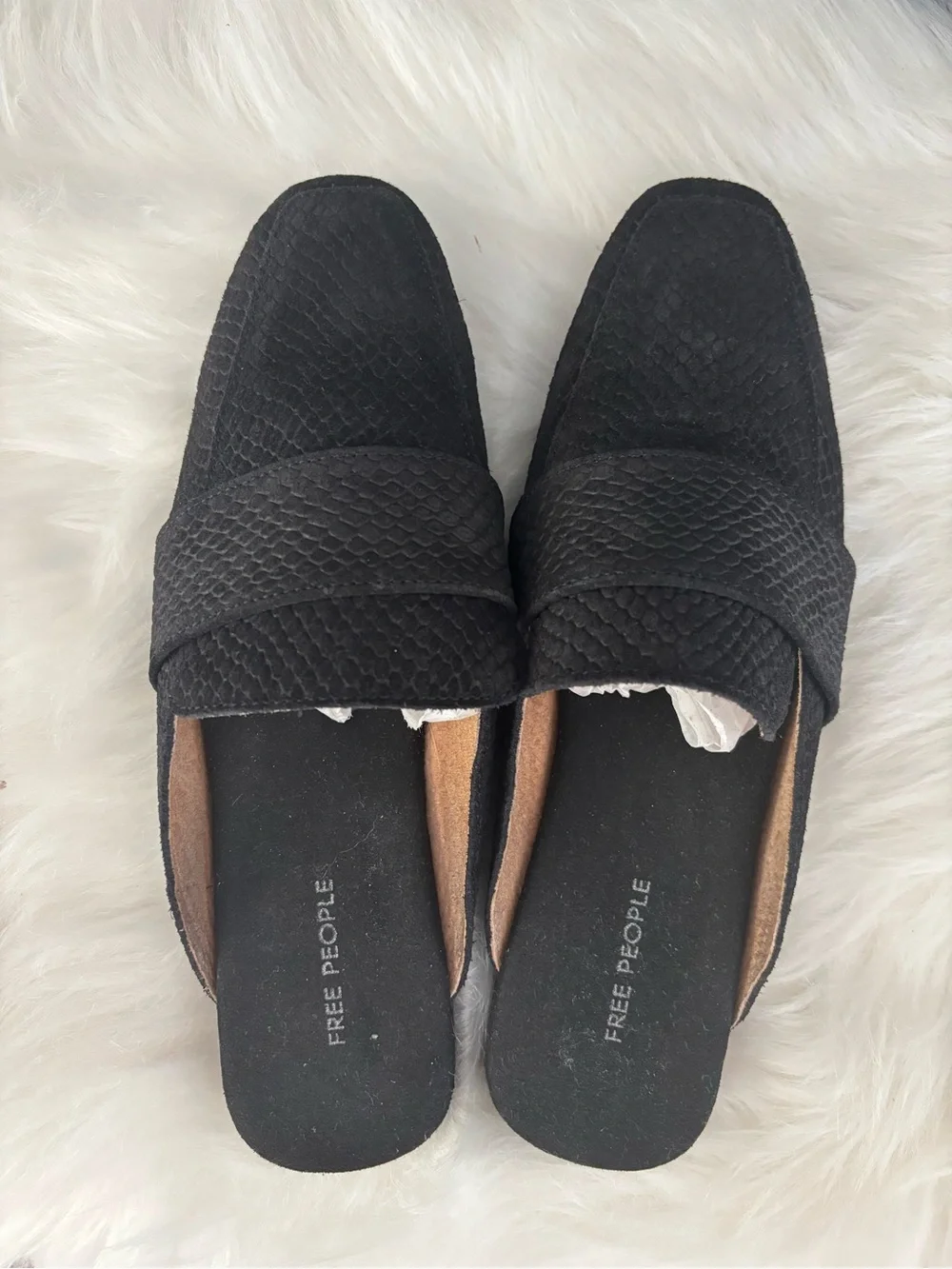 Free People At Ease Embossed Loafers